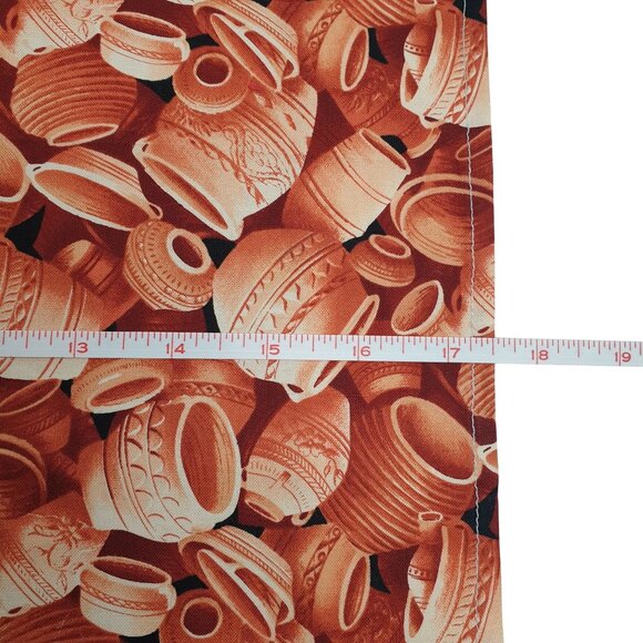 Pottery Aztec Southwest Themed Napkins Set of 6 Dinner Party Table 17 x 17 - Picture 4 of 7